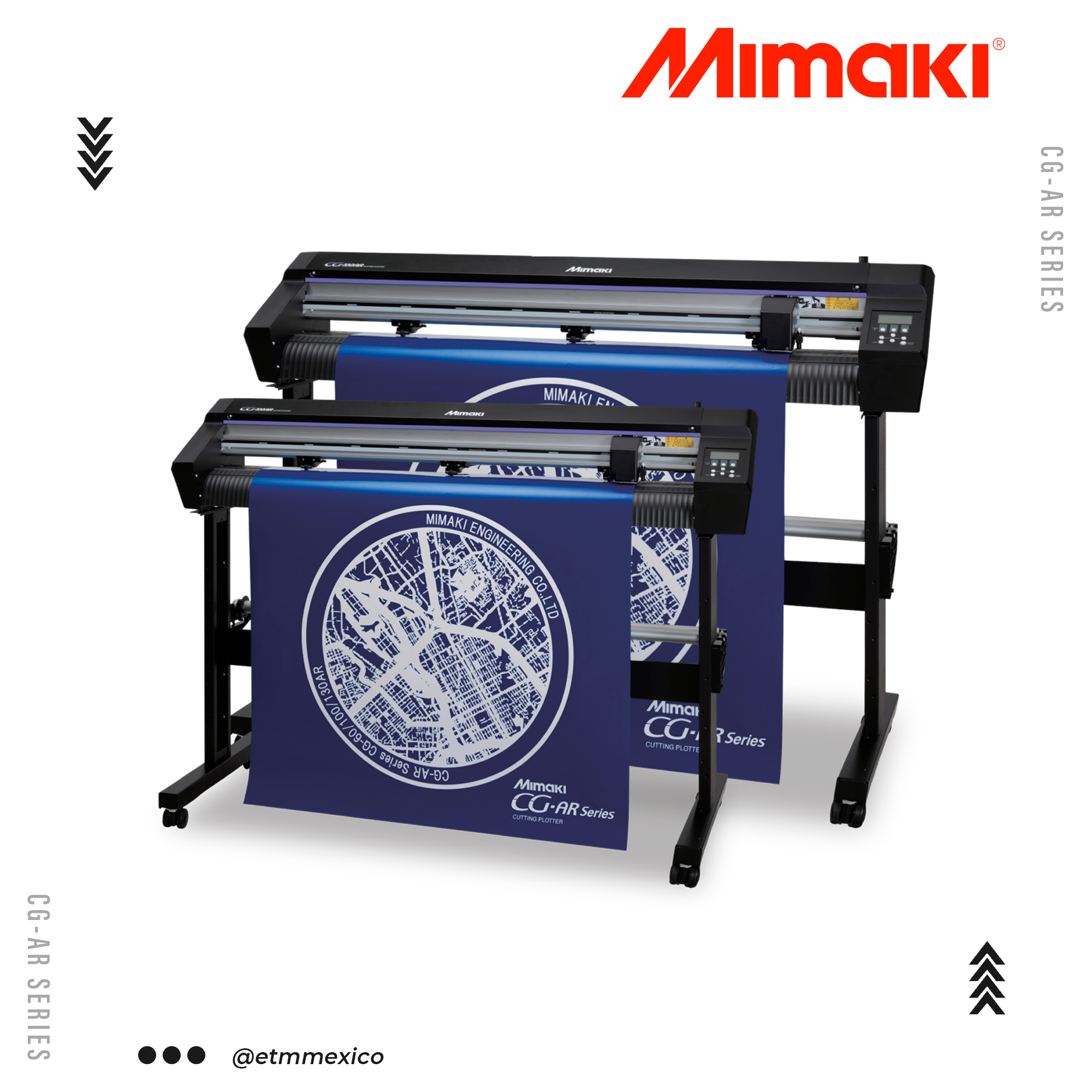 Plotter De Corte Mimaki CG AR Exportaciones Textiles Mexicanas S A