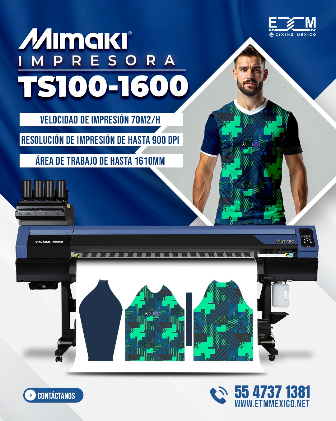 Impresora Mimaki TS100
